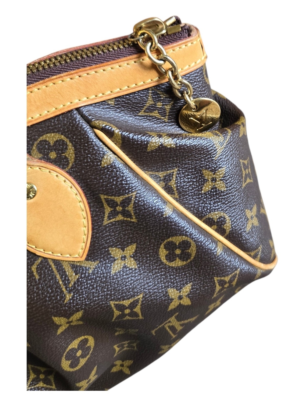 Louis Vuitton Monogram Shoulder Bag - Brown and Tan - Picture 8 of 14